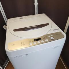 売約済み❌2019年製 SHARP 6.0kg 全自動洗濯機