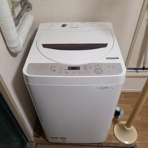 【お取引中】SHARP　縦型洗濯機5.5kg