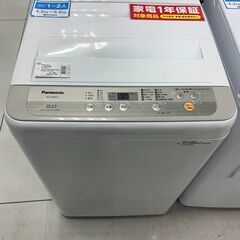 一年間動作保証付き　Panasonic　全自動洗濯機　5.0kg...