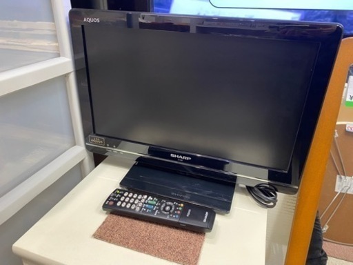 SHARP AQUOS 液晶テレビ 19インチ 2012年