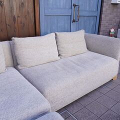 北海道旭川のメーカーCONDE HOUSE(カンディハウス)の吉野利幸デザインMOLA LUX（モーララックス）カウチソファです。ナラ無垢材を使用したコーナーソファーは北欧スタイルなどに♪BL409