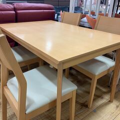 大塚家具 ダイニング5点セット 【トレファク南柏】