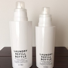 (美品)ニトリ 洗濯洗剤詰め替えボトル（ランドリーボトル）2つセット