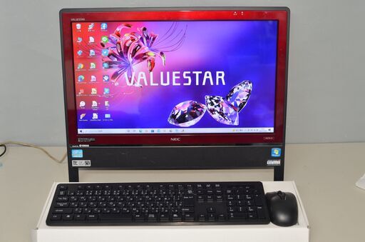 中古良品 一体型パソコン 最新Windows10+office NEC VN770/D Core i5-2410M/大容量HDD1TB/メモリ4GB/無線/ブルーレイ/20インチ/テレビ機能