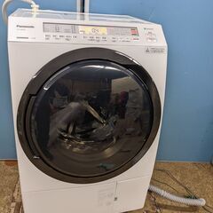 使用数回】2021年製 Panasonic NA-VX800BL ドラム式洗濯機 ななめドラム