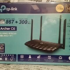 ①Wi-Fiルーター TP-Link Archer C6 867...