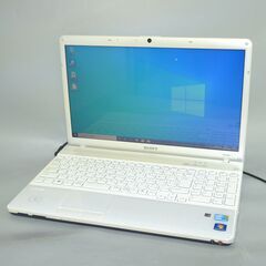 ソニー ノートパソコン 中古動作良品 15型 SONY VAIO VPCEB48FJ Core 