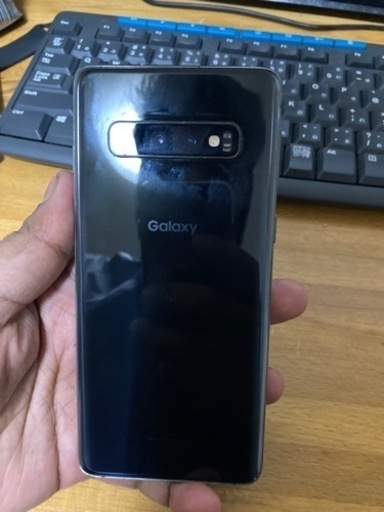 GALAXY S10 ブラック128GB 本体のみ32,000円/-