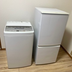 販売履歴用 新生活 家電セット 2点 冷蔵庫洗濯機　配送設置無料あり
