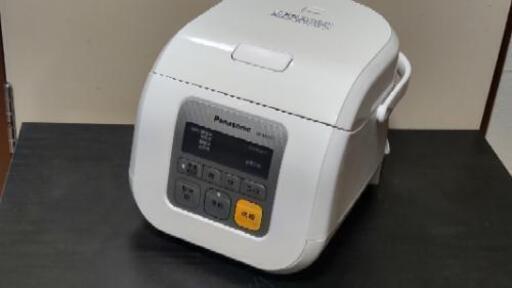 【使用回数1回！ほぼ新品！】2015年 Panasonic 電子ジャー炊飯器 3合【学生、単身の方にオススメ！】
