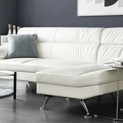 カウチソファ ホワイト(定価6万円)