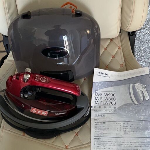 売約済 美品 東芝 Ta Flw800 R コードレススチームアイロン 美 ミ ラクルla Coo ラクー グランレッド Kamikura 桜新町の生活家電 アイロン の中古あげます 譲ります ジモティーで不用品の処分