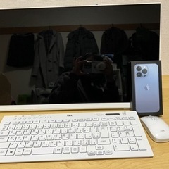 【ネット決済・配送可】美品/NEC/デスクトップパソコンお譲りし...