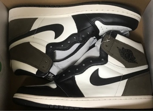 NIKE AIR JORDAN 1 HIGH OG SAIL/DARK MOCHA-BLACK ナイキ エア