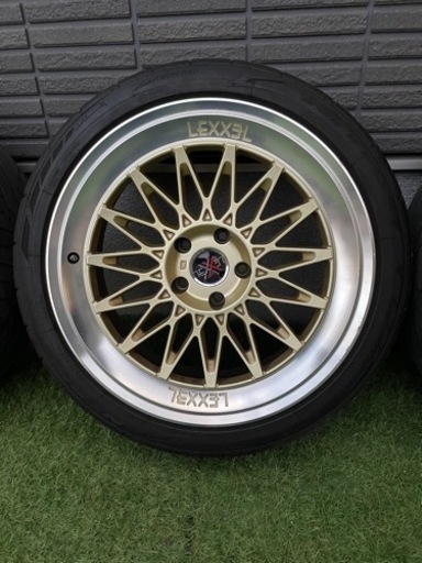 タイヤ、ホイール タイヤ ホイール 4本　レクセル　テスラ　PCD120 LS BMW