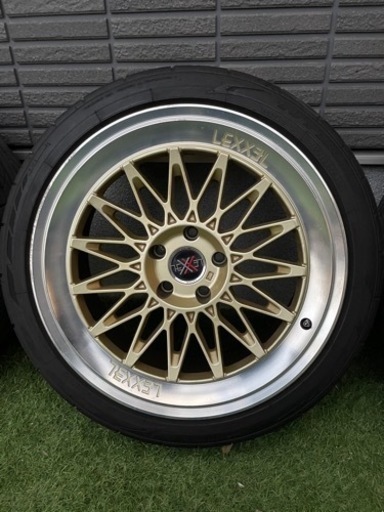 タイヤ、ホイール タイヤ ホイール 4本　レクセル　テスラ　PCD120 LS BMW