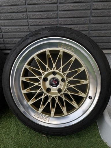 タイヤ、ホイール タイヤ ホイール 4本　レクセル　テスラ　PCD120 LS BMW