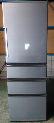 アクア 355L 4ドア 冷凍冷蔵庫 AQR-361E シルバー 16年製 配送無料