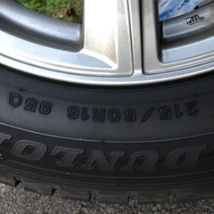 バリ溝　スタッドレス　215/60r16  4本セット