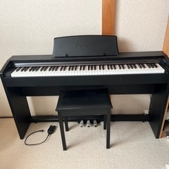 受け渡し済み【お値下げ中】CASIO ピアノ　px735 黒