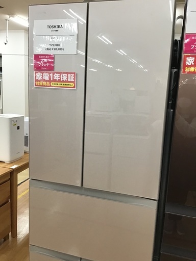 【トレファク神戸新長田】TOSHIBA の6ドア冷蔵庫2018年製です!!!【取りに来れる方限定】