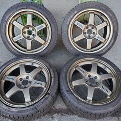 RAYS VOLK RACING TE37 8J 215/45R...