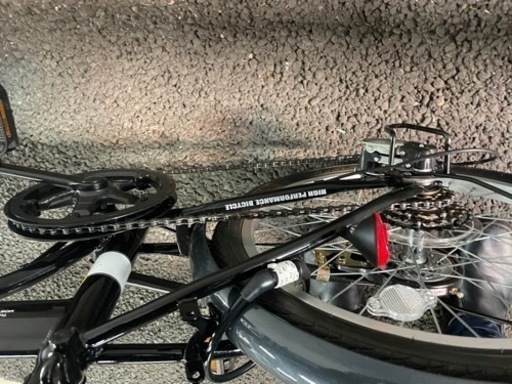 折りたたみ自転車 ブラック