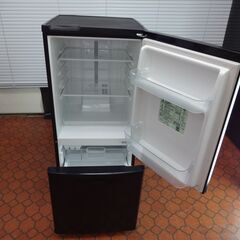 ID 990703 冷蔵庫 2ドアパナソニック138L 2016年製 キズ有 NR-BW149C-K