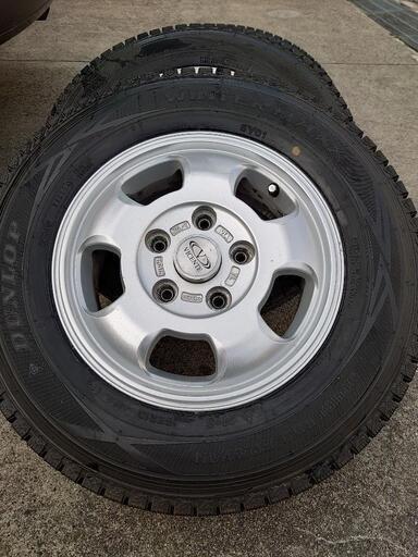 未使用スタッドレス中古アルミホイールセットタウンエース等に