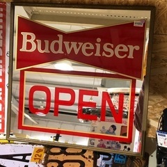【ネット決済】インテリア　開店　看板　Budweiser   O...
