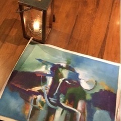 スリランカ  油絵　ギャラリー　キャンパス