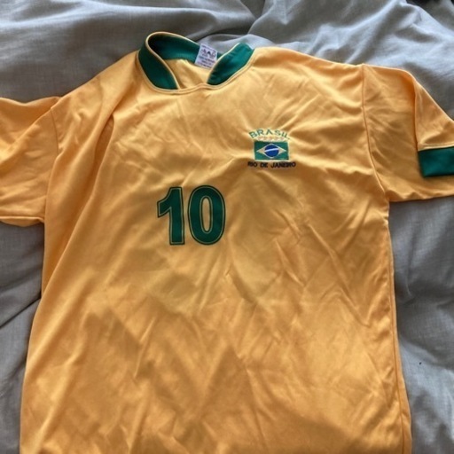 サッカーブラジル代表レプリカユニフォーム にゃんこだいごろう 公津の杜のスポーツウェア メンズ の中古あげます 譲ります ジモティーで不用品の処分