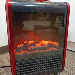 セラミックファンヒーター　暖炉型
