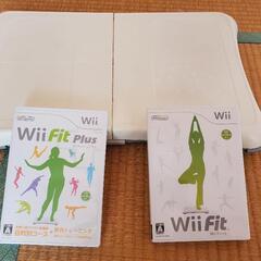 Wii fit    Wii fit +　ソフト　バランスボードセット