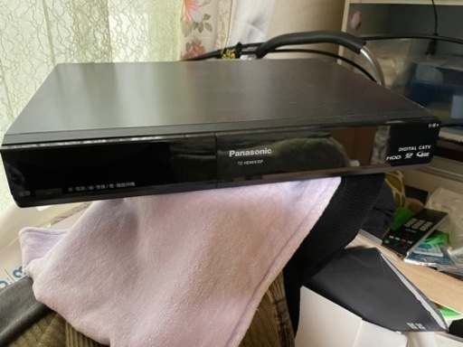 Panasonic ケーブルテレビチューナー　リモコン、電源コード