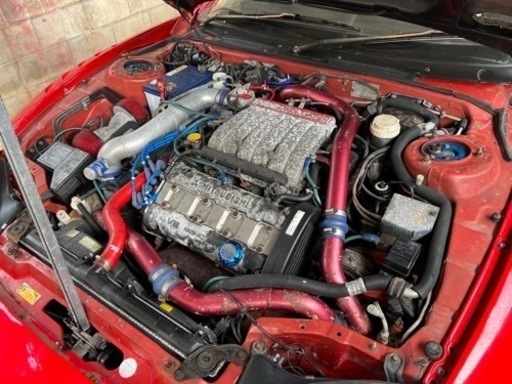 希少、三菱GTOエンジン （GTO初期型のVベルトから中期以降の平  