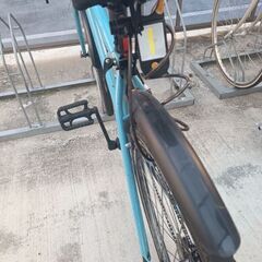 クロスバイク 自転車☆オシャレ☆水色 - 三鷹市