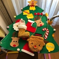 手作り　ツリーなどクリスマス用品