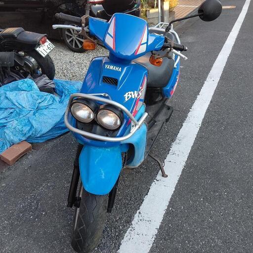 ヤマハBW'S実働  50cc オフロードスクータークロス林道渓流