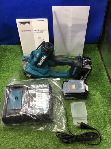 【エコツール豊田インター店】Makita/マキタ 18V充電式全ネジカッタ SC102DRGX　【愛知県/豊田インター店/工具】