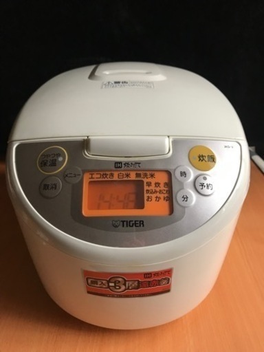 【お譲り先決まりました】炊飯器　IH炊飯ジャー■JKD-V タイガー　TIGER
