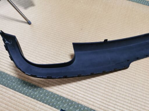 Audi TT 8J 純正 リア ディフューザー （両出し加工）中古品
