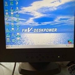 骨董品！Windows98富士通デスクトップ