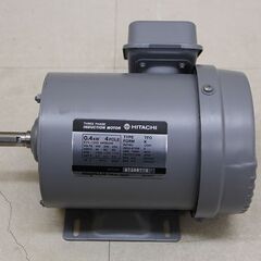 HITACHI 三相モートル　全閉外扇形　0.4KW TFO−K 4P 200V (D4302wY)