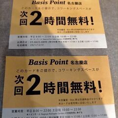 ノリタケイオン ドリンクバー付ラウンジ2時間無料券2枚