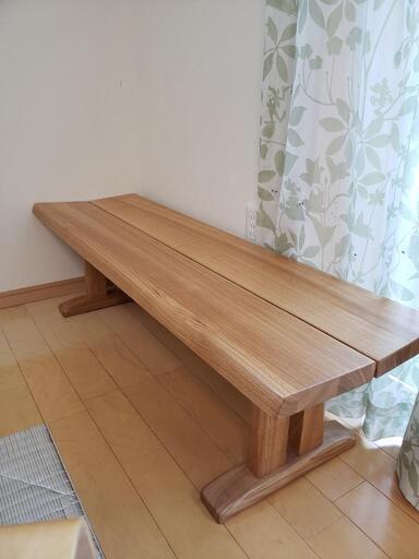 無垢材ベンチ
