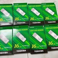 【新品未開封】東芝USBメモリー16GB