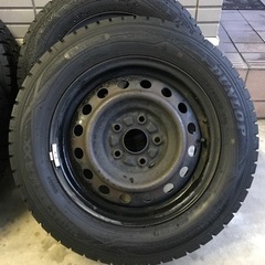 2017年式 195/65R15 91Q スタッドレスタイヤ＆ホイール4本セット