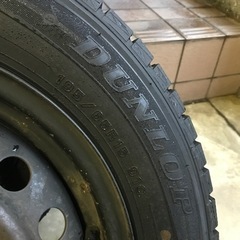 2017年式 195/65R15 91Q スタッドレスタイヤ＆ホイール4本セット