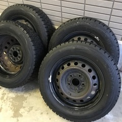 2017年式 195/65R15 91Q スタッドレスタイヤ＆ホイール4本セット